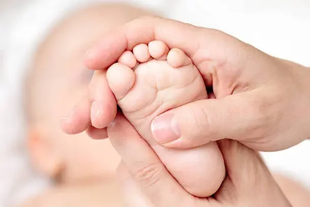 massage pour bébé
